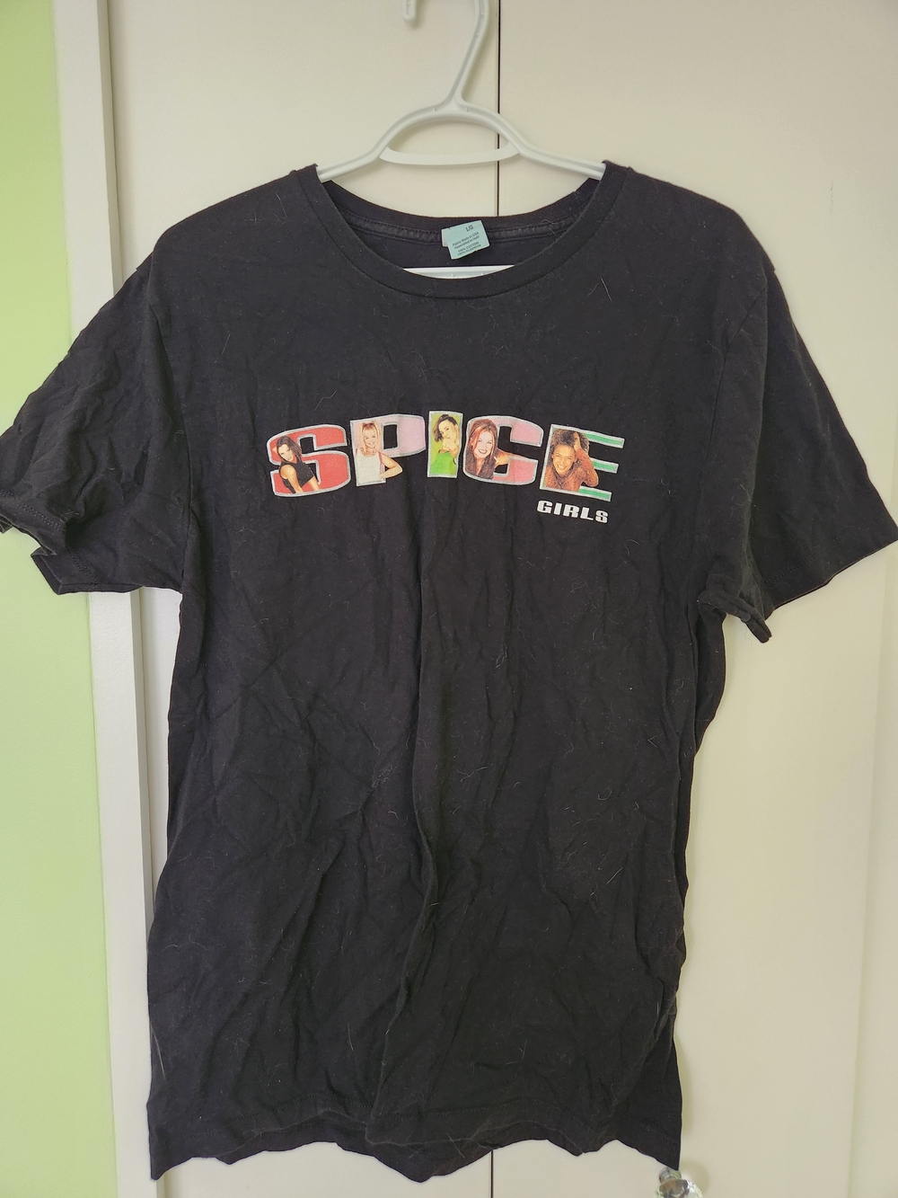 Pacifica Black Spice Girls Graphic Short Sleeve Tee